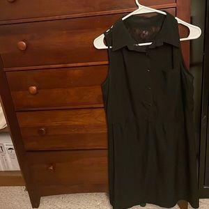 Black button up dress Speed Control Size Large